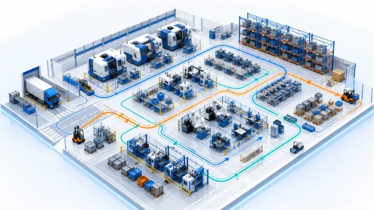 Plant Baru atau Line Existing: Menilai Layout dan Material Flow Secara Virtual